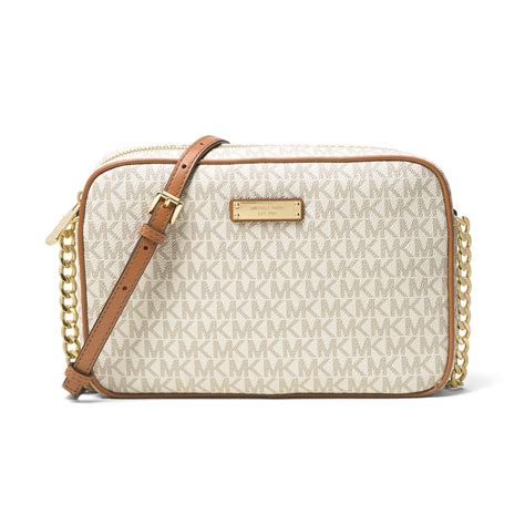 michael kors large crossbody vanilla|mk crossbody on sale.